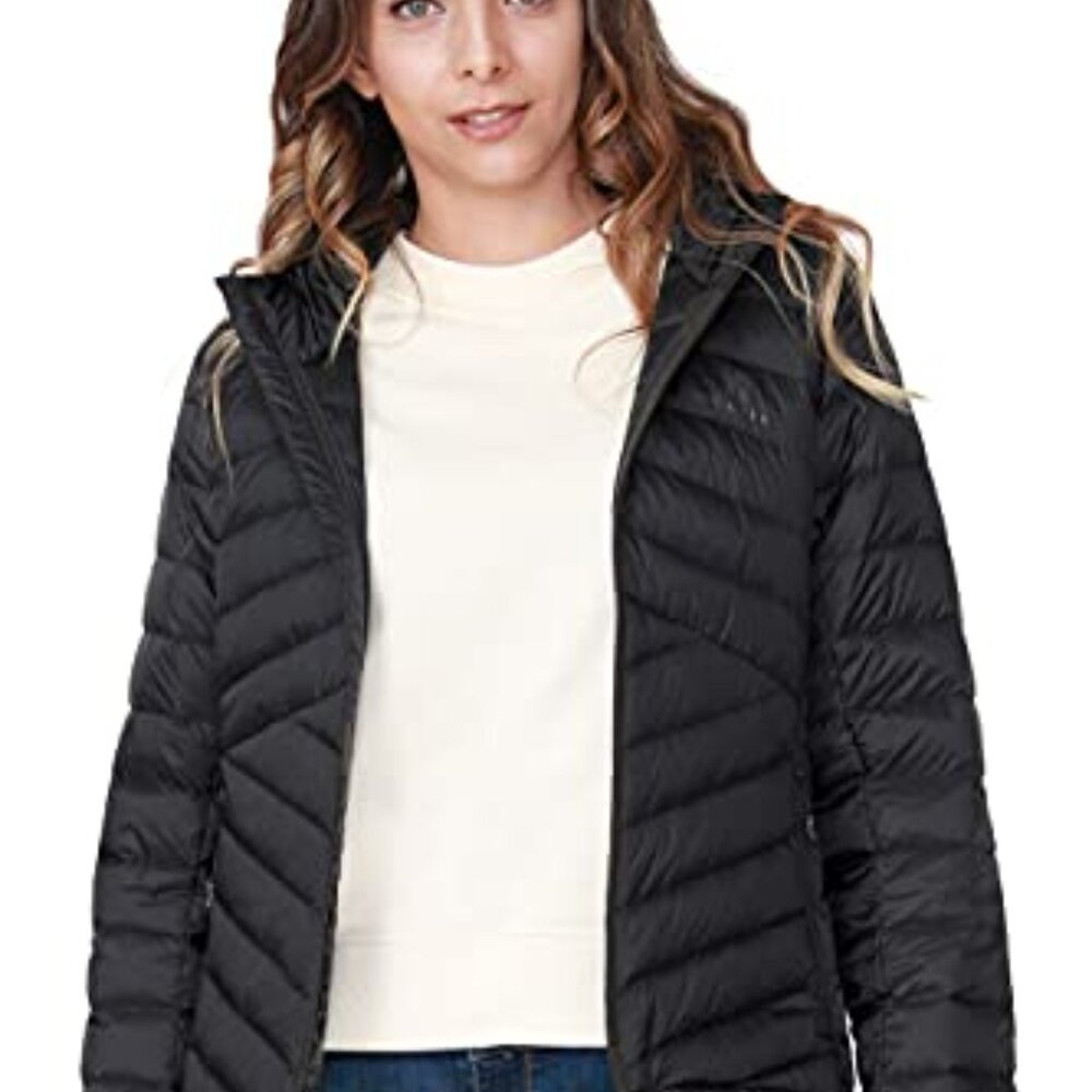 Lightweight Packable Down Puffer Jacket Hooded In… - image 7